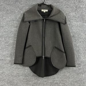 Sohung Designs Jacket Medium Hand Made Textured Lagenlook Artsy Grey New York